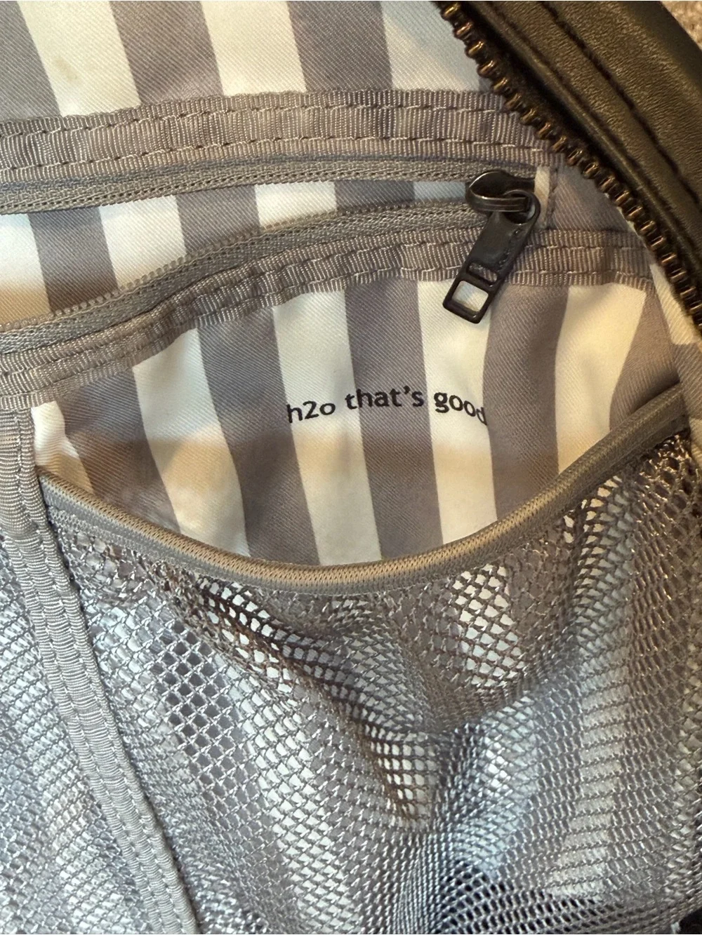 Black Lululemon Gym bag